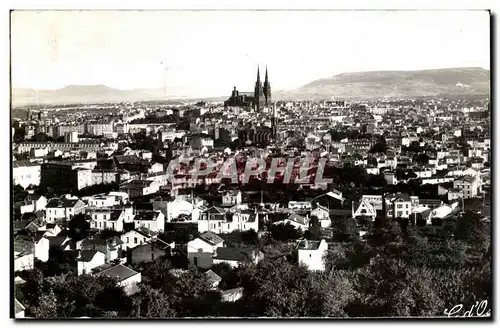 Cartes postales L&#39Auvergne Clermont Ferrand au dos Place de Jaude