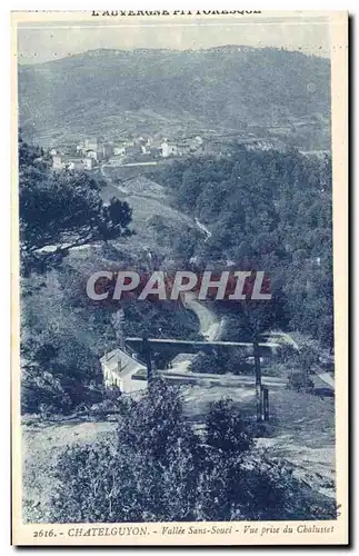 Cartes postales Chatel Guyon Valley Without Concern Seen from of Chalusset