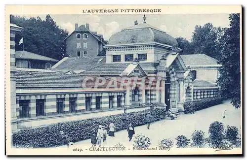 Cartes postales ChatelGuyon Etablissement Henry