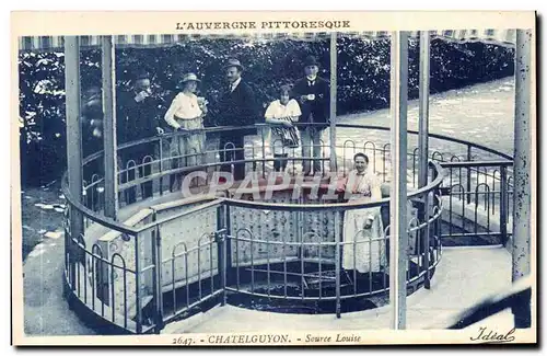 Cartes postales ChatelGuyon Source Louise