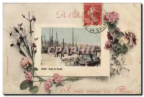 Cartes postales Calais Bassin du Paradis