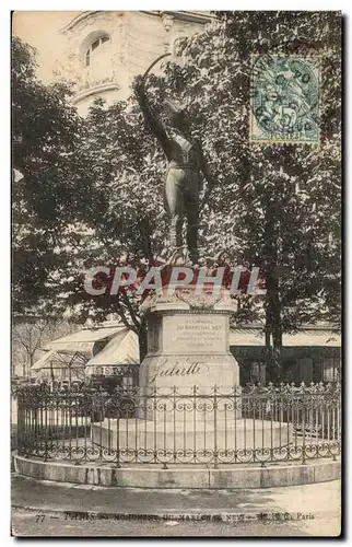 Cartes postales Paris Monument du Marechal Ney