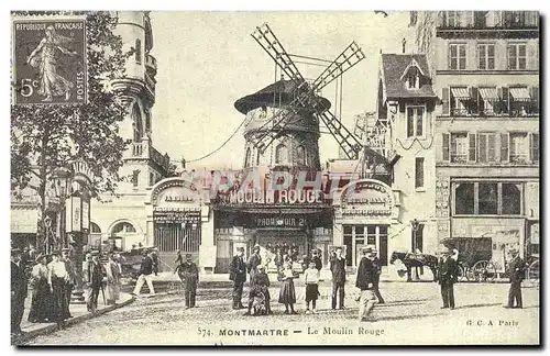 REPRO Montmartre Le Moulin Rouge Paris