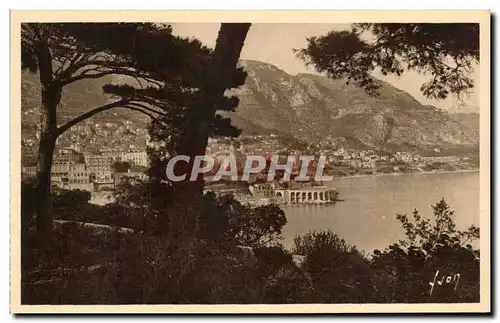 Cartes postales Cote D&#39Azur Monte Carlo Vue Generale Prise De Monaco