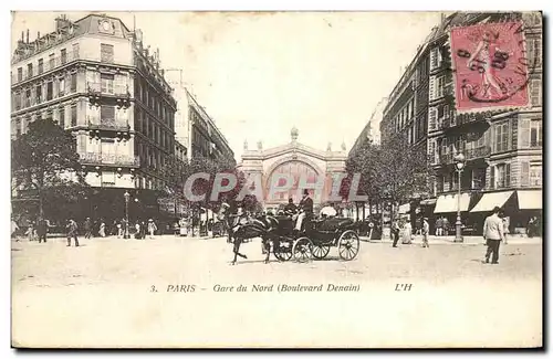 Cartes postales Paris Gare du Nord