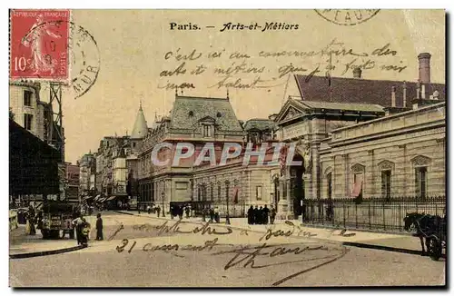 Cartes postales Paris Arts et Metiers