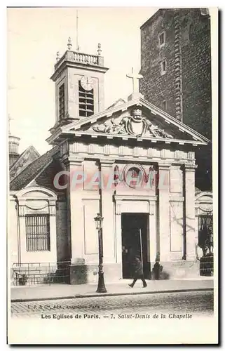 Cartes postales Les Eglise de Paris Saint Denis de la Cathedrale