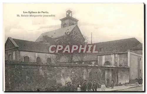 Cartes postales Les Eglise de Paris Saine Marguerite