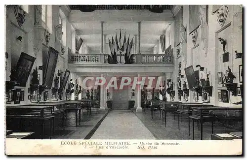 Cartes postales Ecole Speciale Militaire Musee de Souvenir Vue d&#39ensemble Paris Militaria