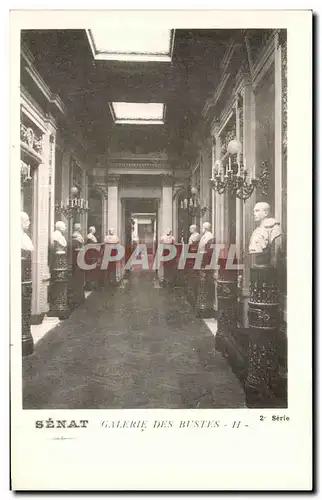 Cartes postales Senat Galerie Des Bustes