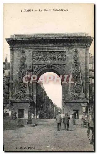 Cartes postales Paris La Porte Saint Denis