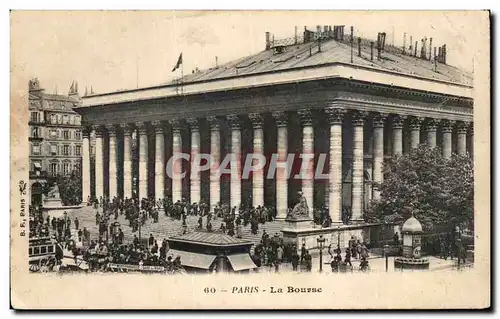 Cartes postales Paris La Bourse