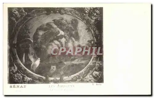 Cartes postales Senat Les Jordaens Paris La fete de Bacchus