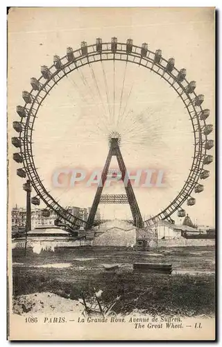 Cartes postales Paris La Grande Roue Avenue de Suffren The Great Wheel