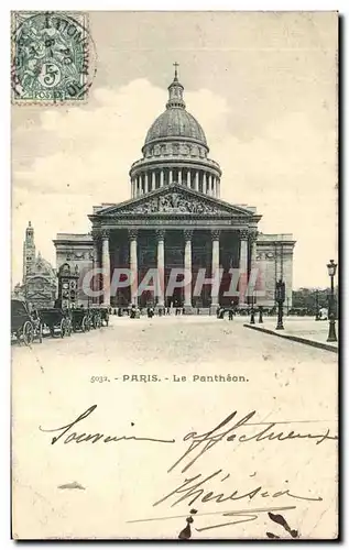 Cartes postales Paris Le Pantheon