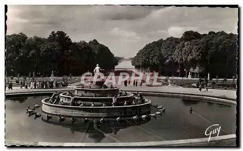 Cartes postales moderne Versaillles Et Ses Merveilles Parc du Chateau Le Bassin de latone le Tips Vert et le grand Cana