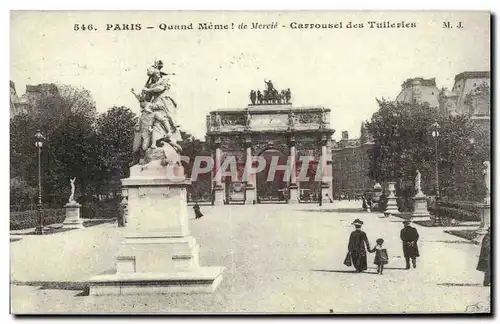 REPRO Paris Quand Meme de Merecie Carrousel des Tuileries