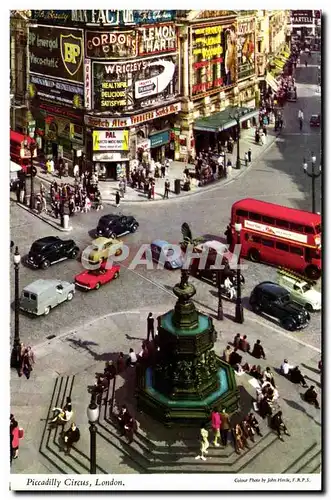 Cartes postales Piccadilly Circus London