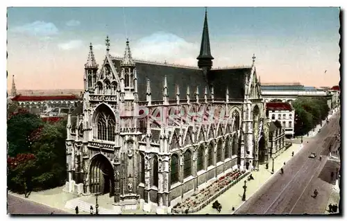 Ansichtskarte AK Bruxelles Eglise Notre Dame au Sablon Brussel