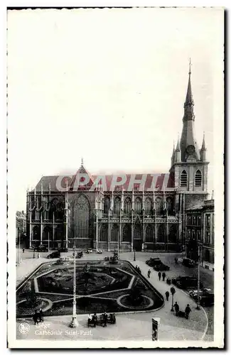 Ansichtskarte AK Liege Cathedrale Saint Paul