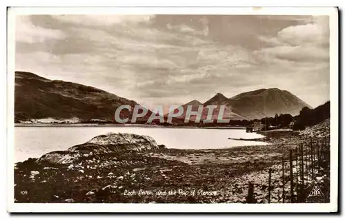 Cartes postales Loch leven and the Pop of Plencoe