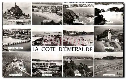 Cartes postales La Cote D&#39Emeraude Dinard