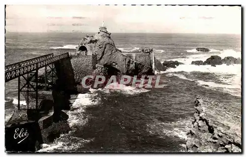 Cartes postales Biarritz Le Rocher de la Vierge