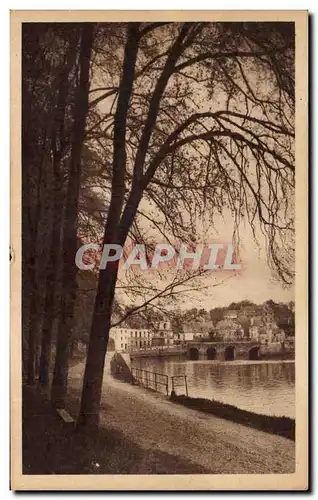 Ansichtskarte AK Auray Le Pont de Saint Goustan