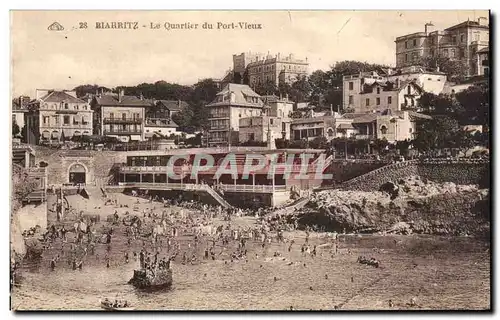 Cartes postales Biarritz Le Quartier du Port Vieux