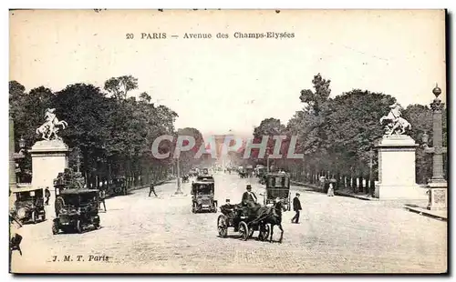 Cartes postales Paris Avenue des Champs Elysees