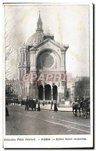 Ansichtskarte AK Collection Petit Journal Paris Eglise Saint Augustin