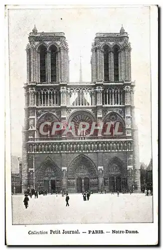 Cartes postales Collection Petit Journal Paris Notre Dame