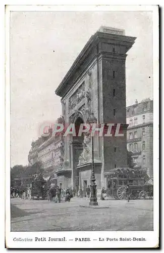 Ansichtskarte AK Collection Petit Journal Paris La Porte Saint Denis