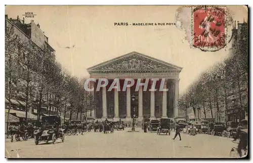 Cartes postales Paris Madeleine Rue Royale