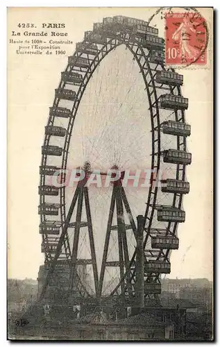 Cartes postales Paris La Grande Roue