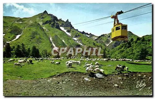 Moderne Karte Mont Dore Le Teleferique du Sancy