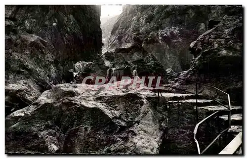 Ansichtskarte AK Amelie Les Bains Gorges du Mondony La Fontaine de la Petite Preste