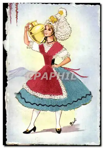 Cartes postales Costume Folklore Espagne