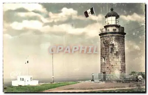 Ansichtskarte AK Granville Manche Le Phare et le Semaphore