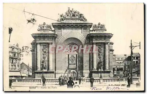 Cartes postales Lille Porte De Paris