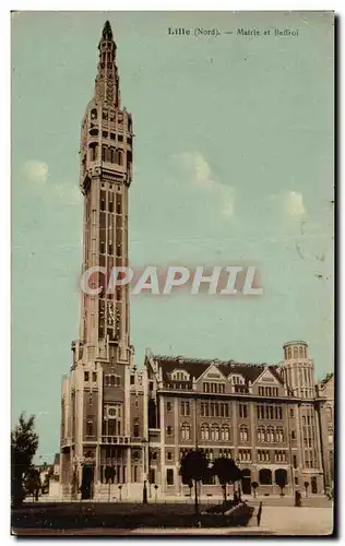 Cartes postales Lille Nord Mairie Et Beffroi