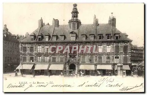 Cartes postales Lille La Bourse