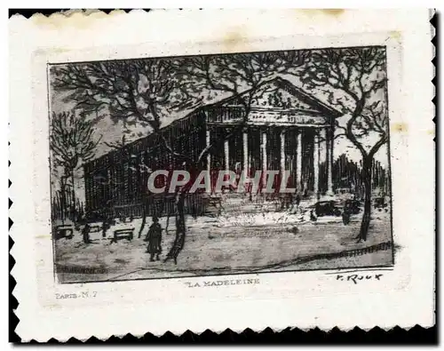 Cartes postales Paris La Madeleine