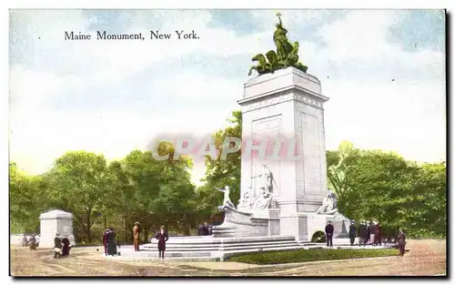 Cartes postales Maine Monument New York