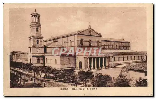 Cartes postales Roma Basilica di s Paolo