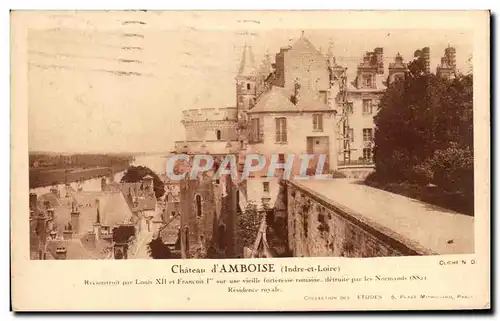 Cartes postales Chateau d&#39Amboise