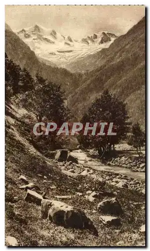 Cartes postales Luchon Cirque Du Lys Pic Et Glaciers De Crabioules