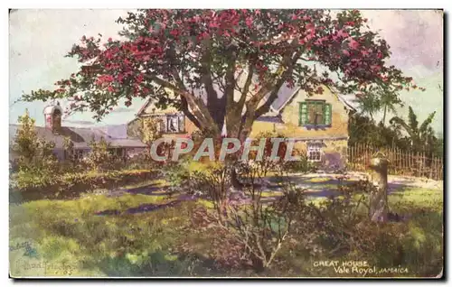 Cartes postales Great House Vale Royal Jamaica Jamaique
