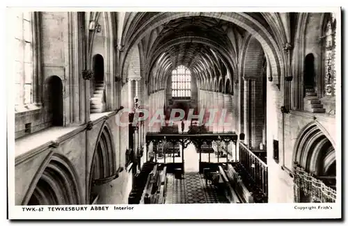 Ansichtskarte AK Tewkesbury Abbey Interior