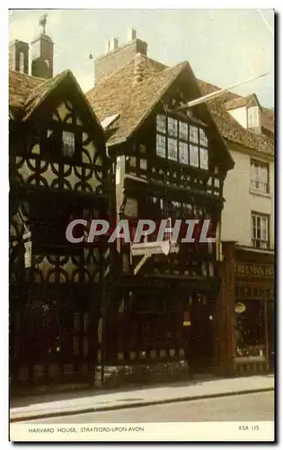 Cartes postales Harvard House Stratford Upon Avon